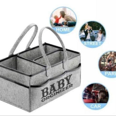 Foldable Baby Diaper Caddy Organizer