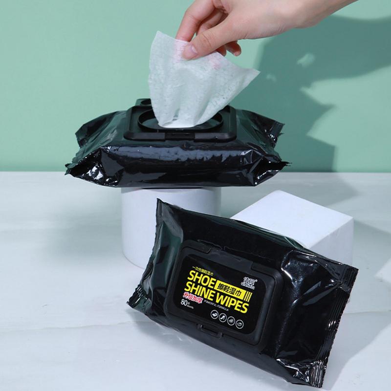 Shoe Wipes | 80 Pcs Instant Cleaner