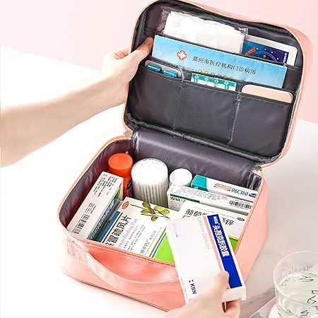 Empty Medicine Pills Storage Box Organizer