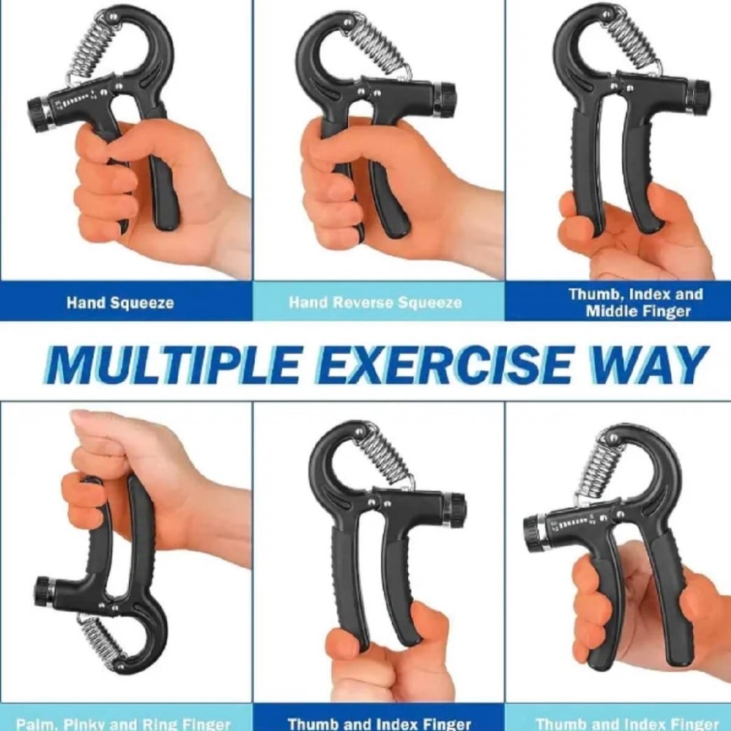 Hand Grip Strengthener Adjustable Resistance