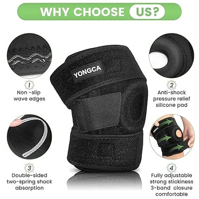 1 PCs Adjustable Knee Cap Support kneepad