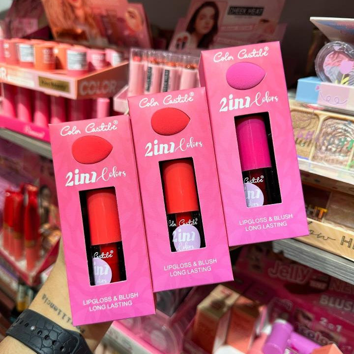 Color Castle 2 in 1 Makeup Deal, Pack Of 2
