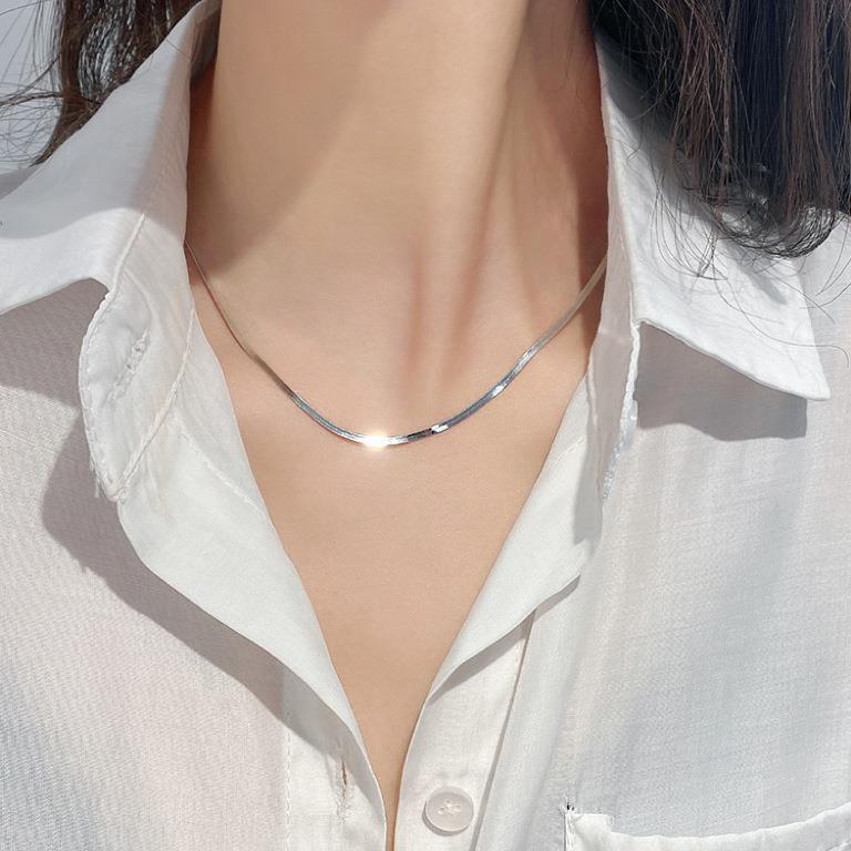 AWT-179 Thin Snake Chain- Golden