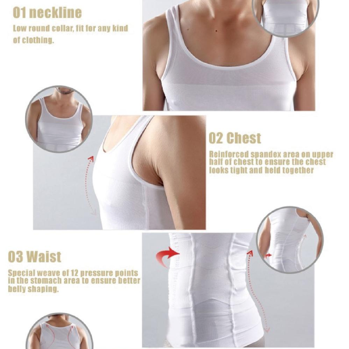Slim N Fit Body Shaper Vest Shirt -