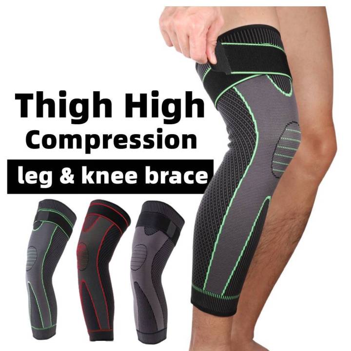 1 Pair - Knee Compression Support Sleeve Elastic