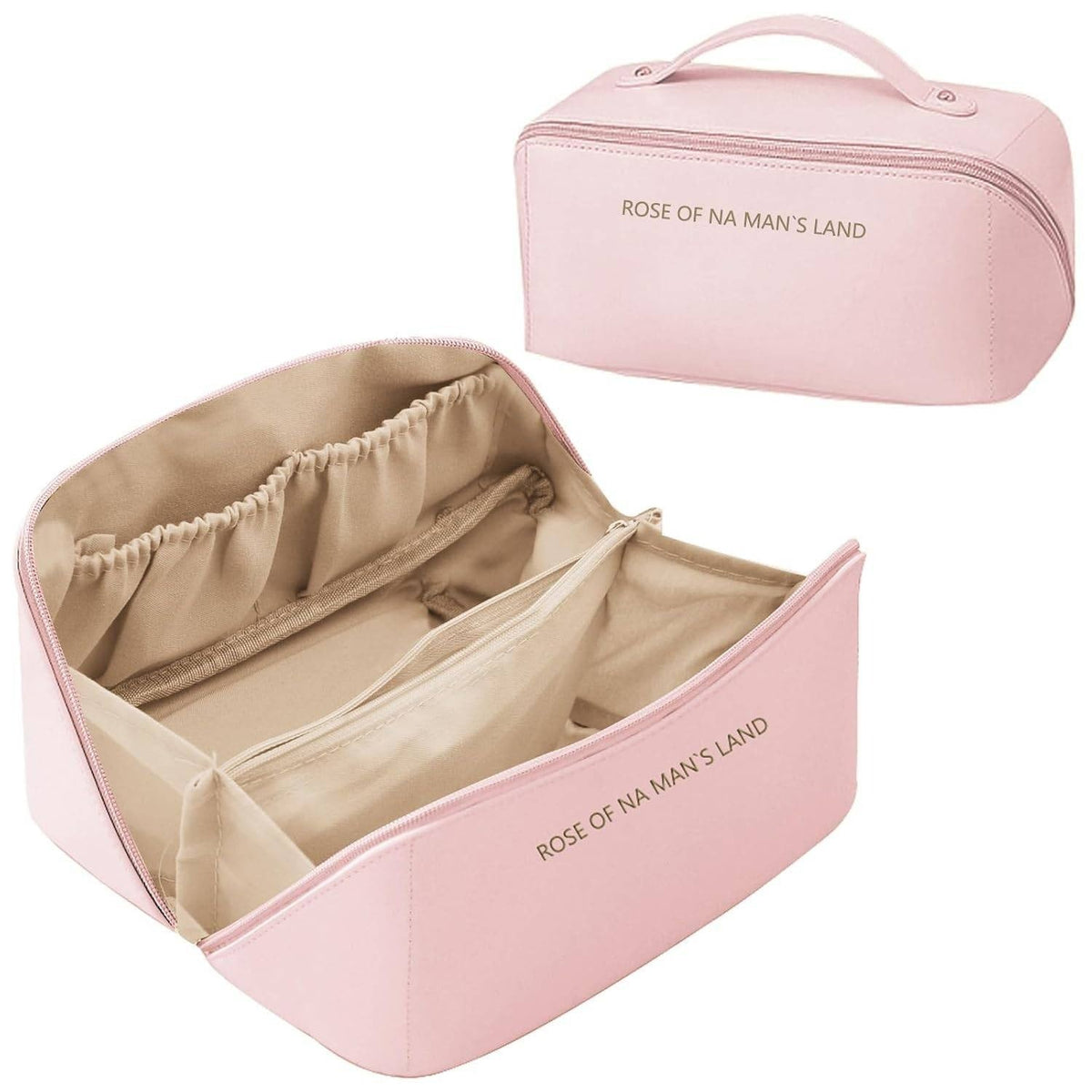 Large Capacity Travel Cosmetic Bag | Black