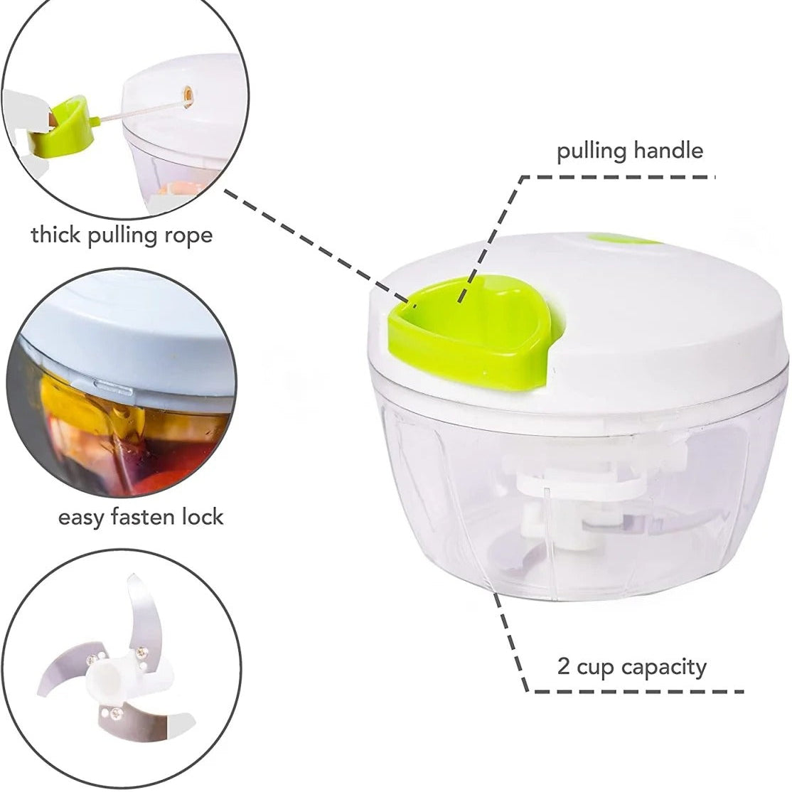 Best Quality Manual Spin Cutter For Kitchen
