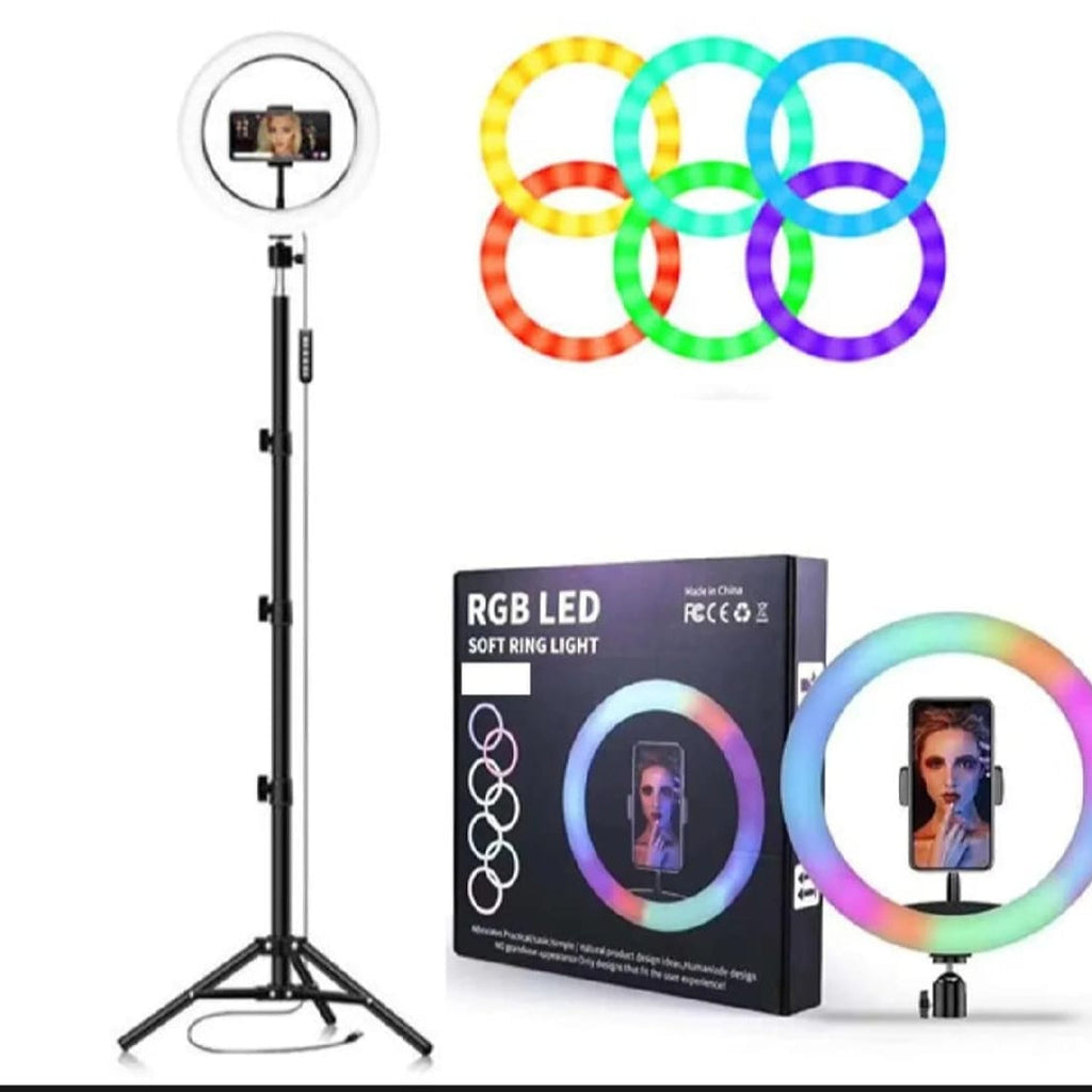 RGB Ringlight 26 CM MJ26 With Mobile Holder