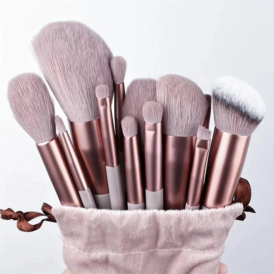 13 Piece Makeup Brush Set