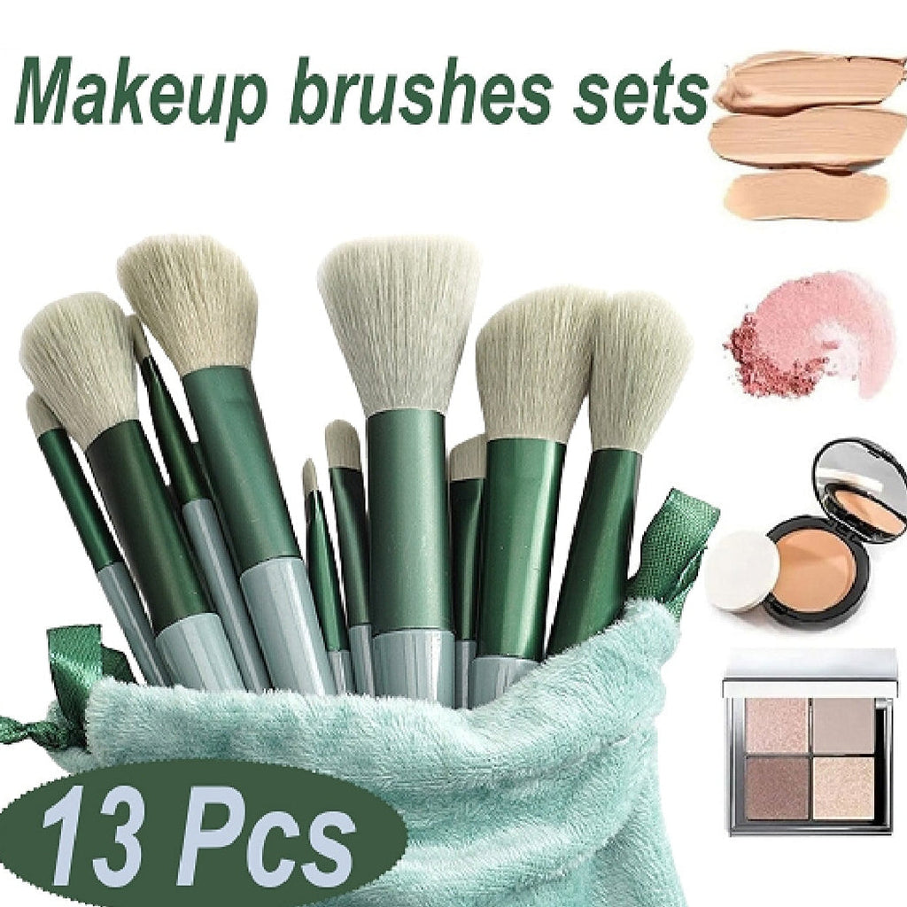 13 Piece Makeup Brush Set