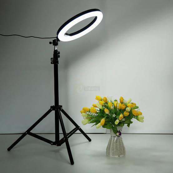 Portable 10-Inch LED Ring Light with 7 Feet Adjustable