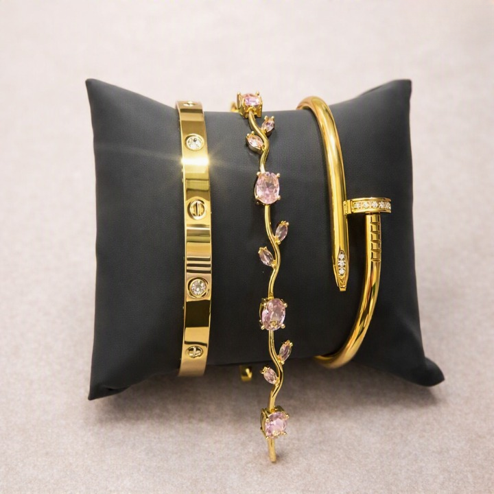 Pack of 3 Bracelets – Nail Cartier