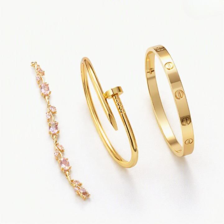 Pack of 3 Bracelets – Nail Cartier