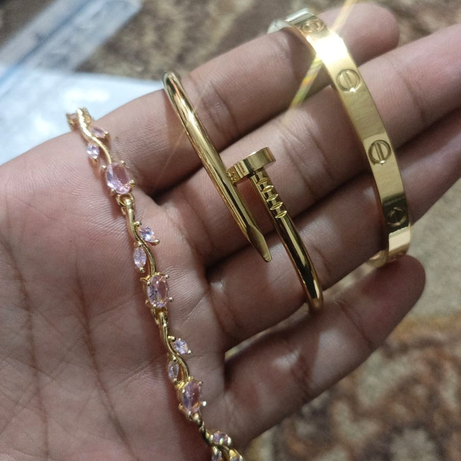Pack of 3 Bracelets – Nail Cartier