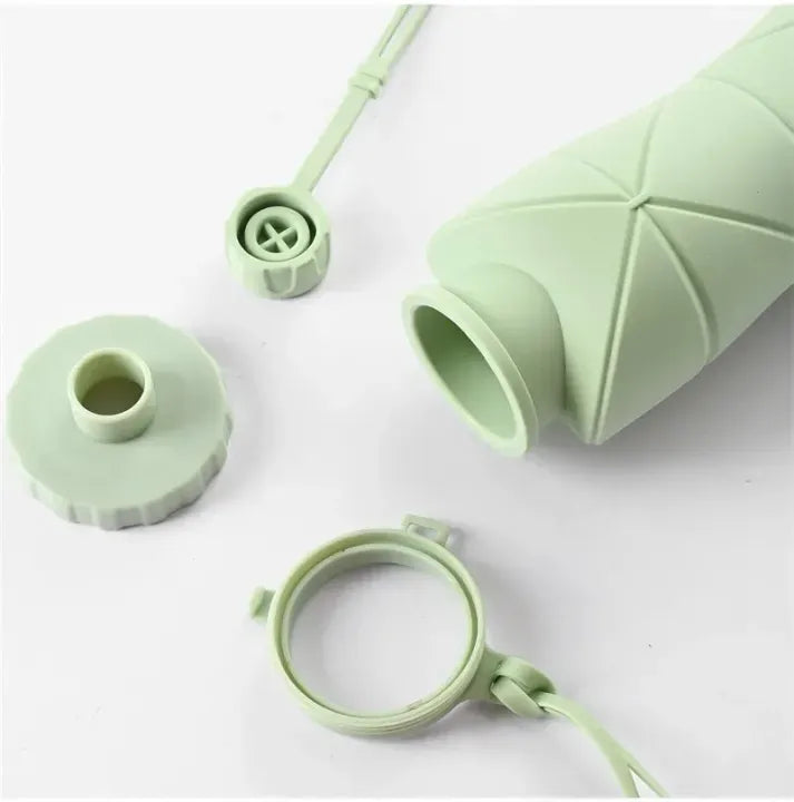 Silicone Folding Bottle | 600ML Silicon Foldable