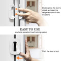 Child Safety Refrigerator Lock - Safety Accessory Designed For Appliance Protection And Daily Home Security Routine
