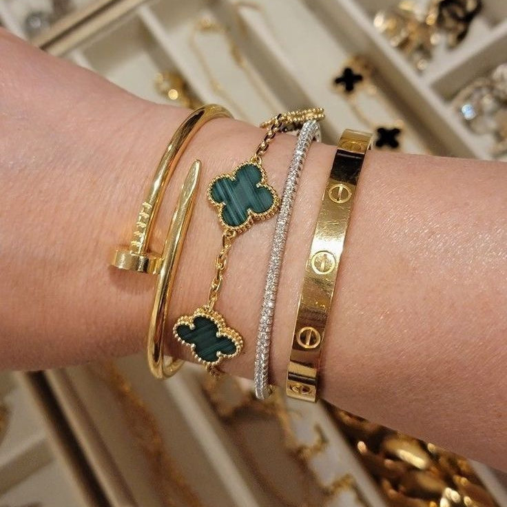 Stainless Steel 4 Piece Bracelet