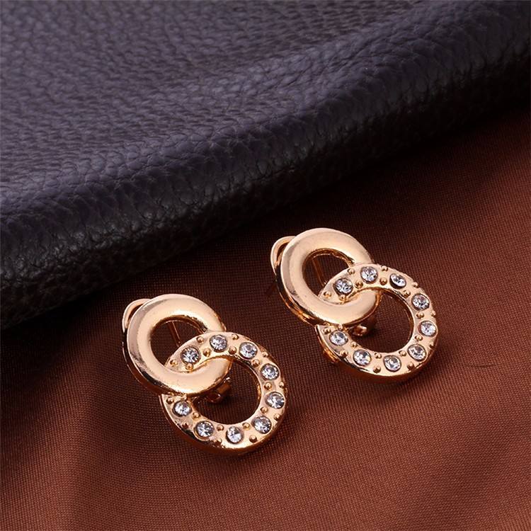 Fashion Jewelry Women Luxury 4pcs/Set Gold