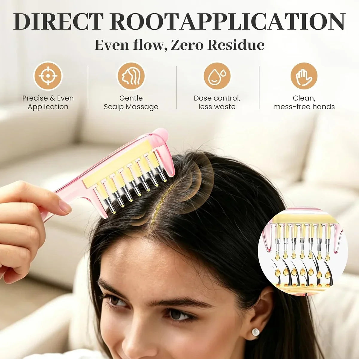 2 in 1 Scalp Massage & Hair Care Comb