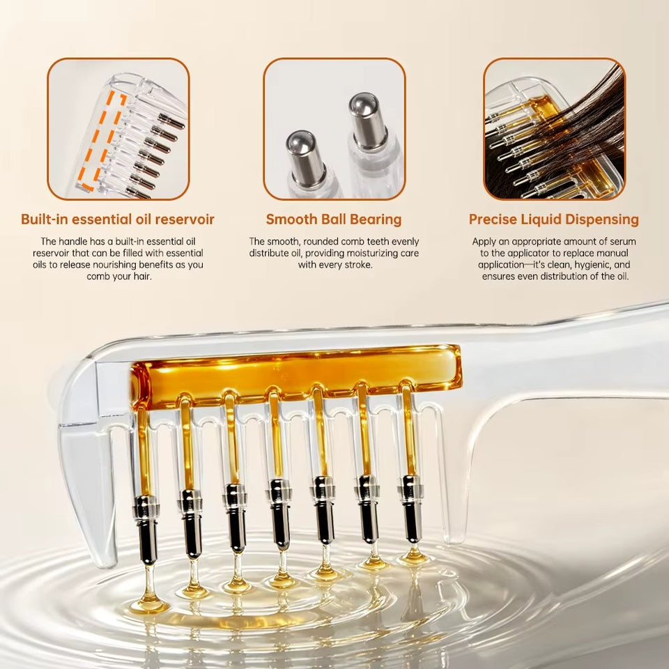 Unisex Transparent Essential Oil Applicator
