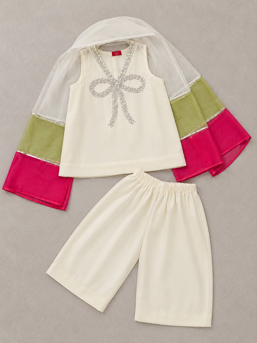 Baby girls white dress