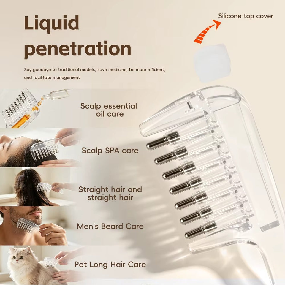 Unisex Transparent Essential Oil Applicator